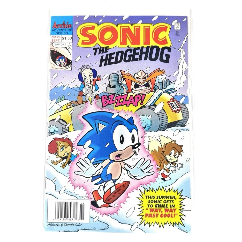 Sonic The Hedgehog Archie Comics Lot #23 #26 #28 #29 1990s Sega